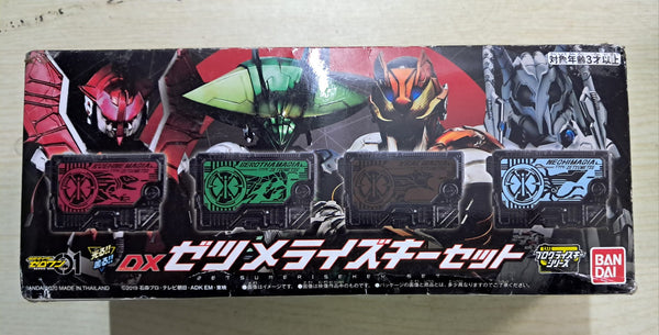 Z(ONLINESALES等通知現貨)No:476405 <Price$198> #DX Zetsumerise Key Set=幪面超人Zero One DX【現貨 DX系列】4549660476405