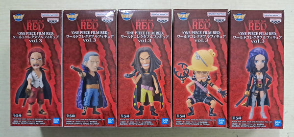 Z(ONLINESALES等通知現貨)No:190823 <Price$149> #(全5種) One Piece Movie FILM RED 3=OP-WCF【現貨 景品】4983164190823