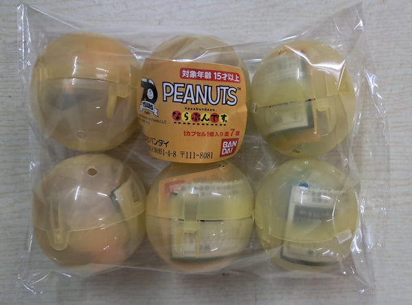 Z(ONLINESALES等通知現貨)No:533832 <Price$60> #(6種set) PEANUTS 排隊公仔=花生漫畫 扭旦【現貨 扭旦】4549660533832