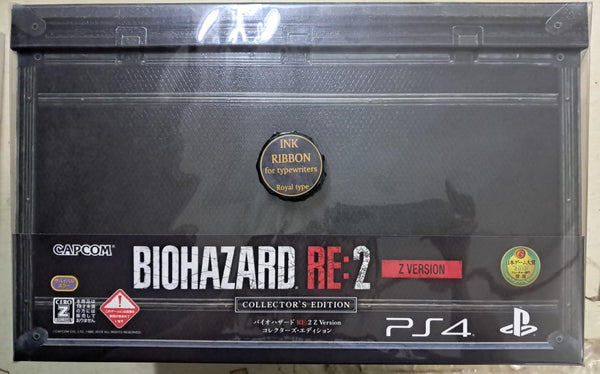 Z(ONLINESALES等通知現貨)No:098434 <Price$1480> #BIOHAZARD RE 2 (Z Version COLLECTORS EDITION) PS4=(Extra DLC 已過期)【現貨 其他】4976219098434
