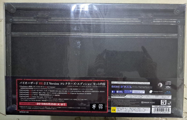 Z(ONLINESALES等通知現貨)No:098434 <Price$1480> #BIOHAZARD RE 2 (Z Version COLLECTORS EDITION) PS4=(Extra DLC 已過期)【現貨 其他】4976219098434
