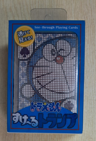 Z(ONLINESALES等通知現貨)No:471552 <Price$180> #哆啦A梦 透明啤牌 Playing Cards=Doraemon【現貨 卡牌類】4970381471552