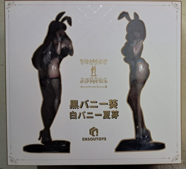 Z(ONLINESALES等通知現貨)No:924863 <Price$1599> #黑兔女郎 葵 & 白兔女郎 夏芽=Ikomochi原創角色 Figure-ENSOUTOYS【現貨 PVC】4580416924863