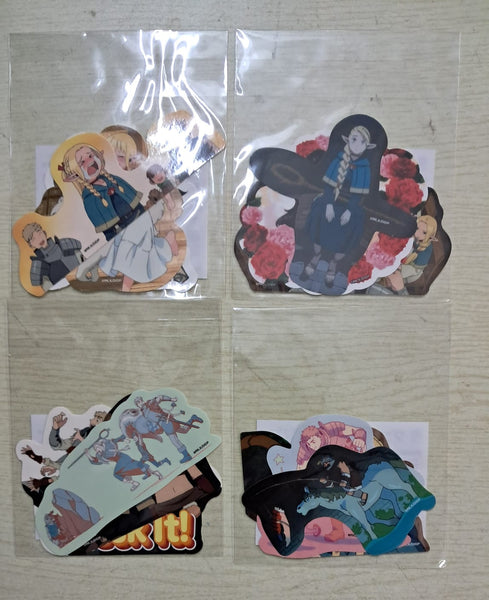 Z(ONLINESALES等通知現貨)No:000059 <Price$20> #(4種set) G賞 貼紙set=迷宮飯 GoodSmile賞【現貨 其他】