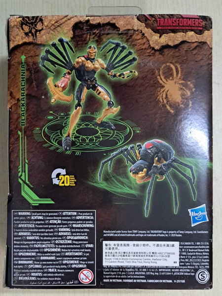 Z(ONLINESALES等通知現貨)No:764778 <Price$99> #Black Arachnia=TF Siege WFC-Hasbro【現貨 Transformers】5010993764778