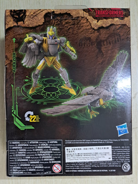 Z(ONLINESALES等通知現貨)No:782284 <Price$150> #Airazor=TF Siege WFC-Hasbro【現貨 Transformers】5010993782284