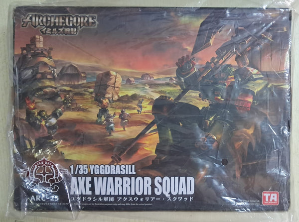 Z(ONLINESALES等通知現貨)No:211851 <Price$198> #ARC-25 世界之樹軍團 斧鬥士小隊=1/35 幻古戰記ArcheCore系列-Toys Alliance【現貨 Action Figure】4710949211851