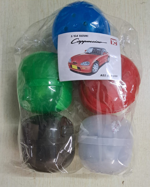 Z(ONLINESALES等通知現貨)No:442453 <Price$99> #(全5種) SUZUKI Cappuccino=1/64 汽車扭旦-Toys Cabin【現貨 扭旦】4589415442453