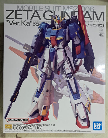 Z(ONLINESALES等通知現貨)No:640154 <Price$338> #MSZ-006 Zeta Gundam Ver.Ka=MG 模型【現貨 模型】4573102640154