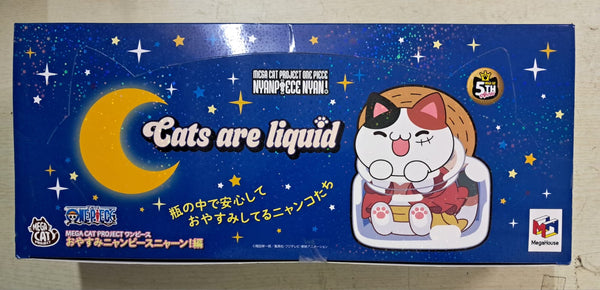 Z(ONLINESALES等通知現貨)No:842924 <Price$680> #(原盒8pcs) 晚安NyaPieceNya!編=Mega Cat Project One Piece【現貨 盒玩】4535123842924