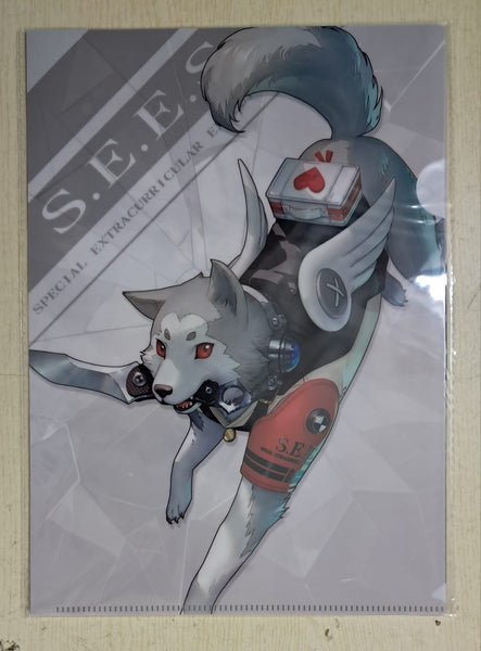 Z(ONLINESALES等通知現貨)No:000083 <Price$40> #(1種) E賞 虎狼丸 A4 Clear File=GoodSmile賞 女神異聞錄3 Reload【現貨 其他】