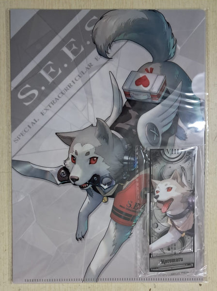 Z(ONLINESALES等通知現貨)No:000084 <Price$80> #(2種) B賞&E賞 虎狼丸 亞克力立牌&A4 Clear File=GoodSmile賞 女神異聞錄3 Reload【現貨 其他】