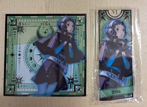 Z(ONLINESALES等通知現貨)No:000086 <Price$80> #(2種) B賞&C賞 山岸風花 亞克力立牌&色紙=GoodSmile賞 女神異聞錄3 Reload【現貨 其他】