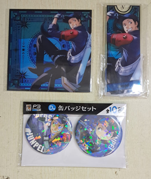 Z(ONLINESALES等通知現貨)No:000088 <Price$120> #(3種) B賞&C賞&D賞 伊織順平 亞克力立牌&色紙&襟章=GoodSmile賞 女神異聞錄3 Reload【現貨 其他】