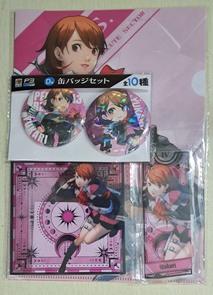 Z(ONLINESALES等通知現貨)No:000090 <Price$160> #(4種) B賞&C賞&D賞&E賞 岳羽由加莉 亞克力立牌&色紙&襟章&A4 Clear File=GoodSmile賞 女神異聞錄3 Reload【現貨 其他】