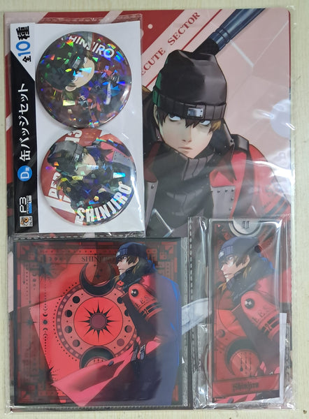 Z(ONLINESALES等通知現貨)No:000095 <Price$160> #(4種) B賞&C賞&D賞&E賞 荒垣真次郎 亞克力立牌&色紙&襟章&A4 Clear File=GoodSmile賞 女神異聞錄3 Reload【現貨 其他】