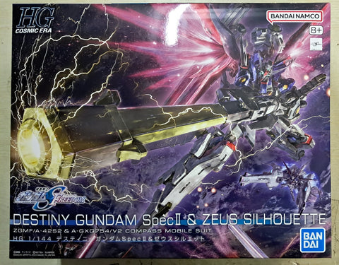 Z(ONLINESALES等通知現貨)No:674289 <Price$290> #ZGMF/A-42S2 命運高達 SpecII & 宙斯魅影=HG 模型【現貨 模型】4573102674289