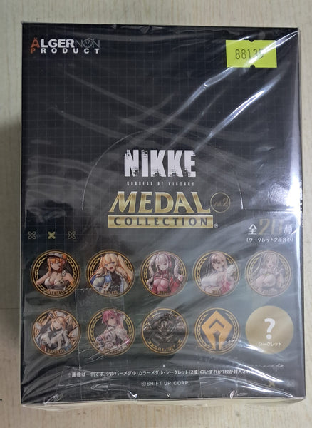 Z(ONLINESALES等通知現貨)No:775621 <Price$880> #(原盒20pcs) Medal Collection Vol.2=勝利女神：妮姬 Nikke Medal Collection-Algernon Product【現貨 盒玩】4570121775621
