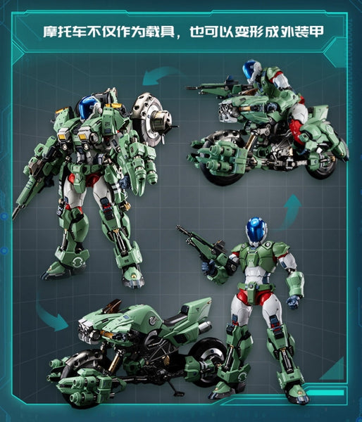 SheetNo:86548 <OrderPrice$1080> #太空堡壘.旋風摩托車YR-052F=ROBOTECH 至臻X級系列合金塗裝完成品