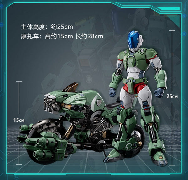 SheetNo:86548 <OrderPrice$1080> #太空堡壘.旋風摩托車YR-052F=ROBOTECH 至臻X級系列合金塗裝完成品