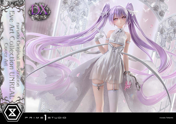 訂貨碼:70200 <訂價$7250> #(日版連特典B2布畫)DX版Eve UNREAL Cover Art ver.=1/5 rurudo Original Illustration Figure