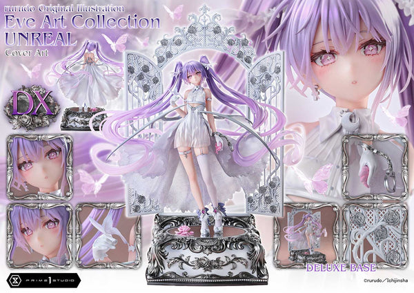 訂貨碼:70200 <訂價$7250> #(日版連特典B2布畫)DX版Eve UNREAL Cover Art ver.=1/5 rurudo Original Illustration Figure