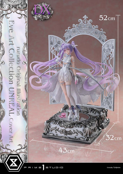 訂貨碼:70200 <訂價$7250> #(日版連特典B2布畫)DX版Eve UNREAL Cover Art ver.=1/5 rurudo Original Illustration Figure