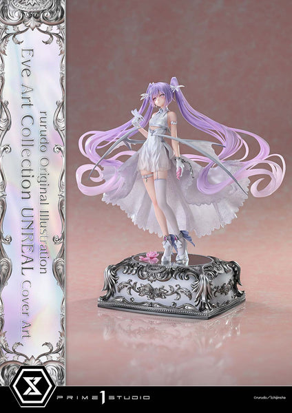 訂貨碼:70200 <訂價$7250> #(日版連特典B2布畫)DX版Eve UNREAL Cover Art ver.=1/5 rurudo Original Illustration Figure