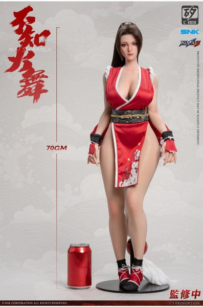 訂貨碼:88400 <訂價$6990> #不知火舞(植髮頭雕可動眼)=正版授權 1/3 正版SNK角色 可動人偶
