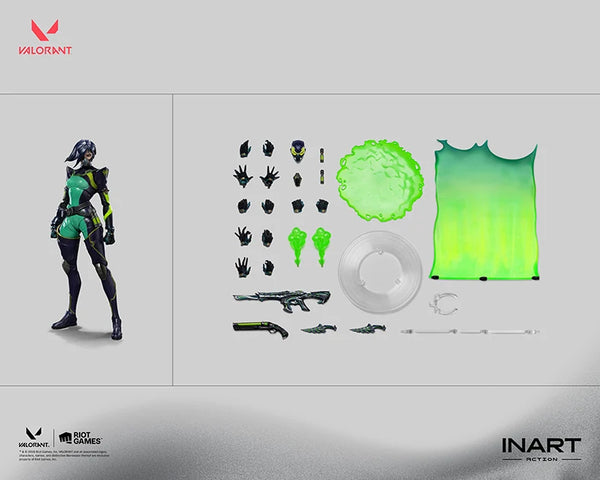訂貨碼:81289 <訂價$468> #(免手續費)Viper=1/12 特戰英豪VALORANT Action Figure