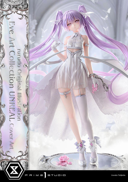 訂貨碼:70200 <訂價$7250> #(日版連特典B2布畫)DX版Eve UNREAL Cover Art ver.=1/5 rurudo Original Illustration Figure