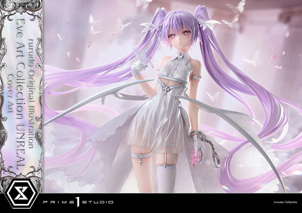 訂貨碼:70200 <訂價$7250> #(日版連特典B2布畫)DX版Eve UNREAL Cover Art ver.=1/5 rurudo Original Illustration Figure