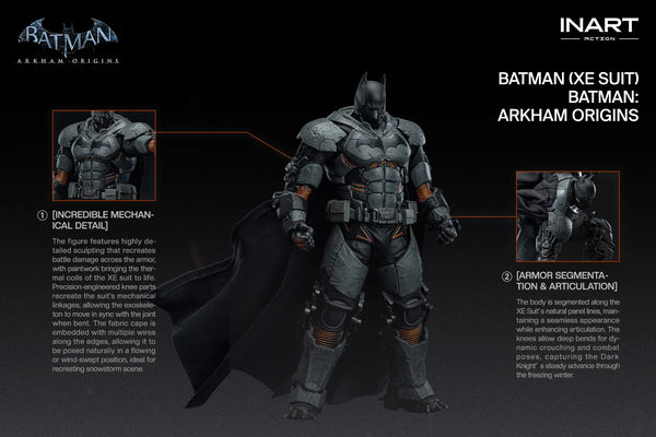 訂貨碼:81054 <訂價$698> #(免手續費)蝙蝠俠(XE Suit)=Batman: Arkham Origins Action Figure