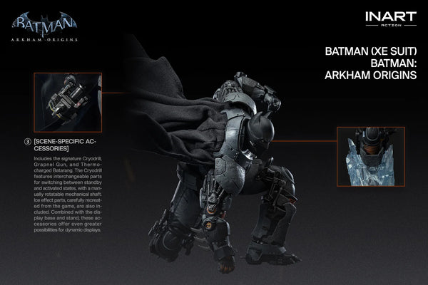 訂貨碼:81054 <訂價$698> #(免手續費)蝙蝠俠(XE Suit)=Batman: Arkham Origins Action Figure