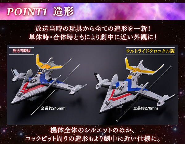 SheetNo:37217&37218 <OrderPrice$798&$825> #勝利神鷹號Guts Eagle=Ultraman Dyna Ultraid Chronicle