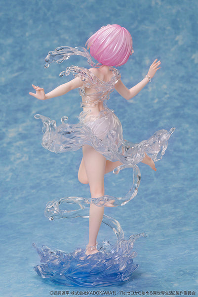 SheetNo:76691 <OrderPrice$1188> #拉姆 (Aqua dress)=1/7 RE:Zero figure (COCO Store限定)