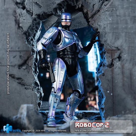 訂貨碼:89545 <訂價$599> #(免手續費)RoboCop=1/12 鐵甲威龍2 Exquisite Super 可動Figure