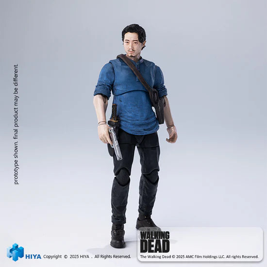 訂貨碼:89275 <訂價$199> #格倫 Glenn=1/18 Exquisite Mini 行屍走肉 The Walking Dead 可動Figure
