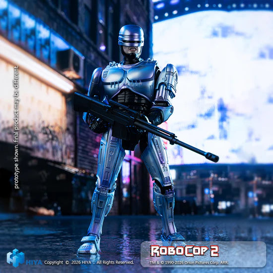 訂貨碼:89545 <訂價$599> #(免手續費)RoboCop=1/12 鐵甲威龍2 Exquisite Super 可動Figure