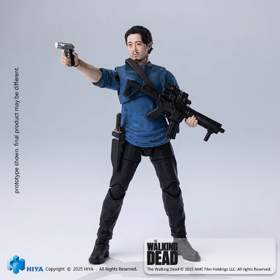 訂貨碼:89275 <訂價$199> #格倫 Glenn=1/18 Exquisite Mini 行屍走肉 The Walking Dead 可動Figure