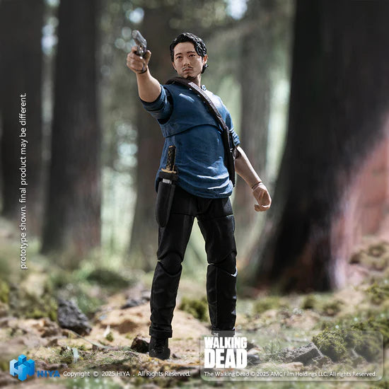 訂貨碼:89275 <訂價$199> #格倫 Glenn=1/18 Exquisite Mini 行屍走肉 The Walking Dead 可動Figure