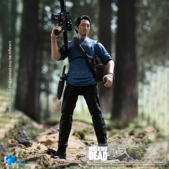 訂貨碼:89275 <訂價$199> #格倫 Glenn=1/18 Exquisite Mini 行屍走肉 The Walking Dead 可動Figure