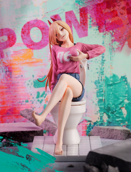 Z(ONLINESALES等通知現貨)No:940732 <Price$1386> #帕瓦=1/7 鏈鋸人 Shibuya Scramble Figure-eStream【現貨 PVC】