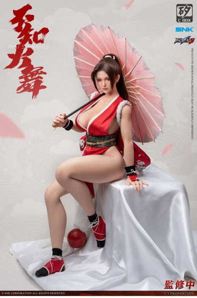 訂貨碼:88400 <訂價$6990> #不知火舞(植髮頭雕可動眼)=正版授權 1/3 正版SNK角色 可動人偶