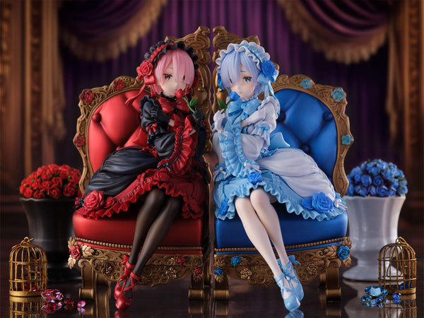 SheetNo:76597&76598 <OrderPrice$2095&$2095> #拉姆(Gothic Ver) or 蕾姆(Gothic Ver)=1/7 RE:Zero figure