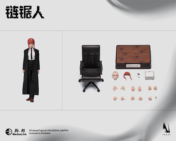 訂貨碼:80788 <訂價$1898> #(免手續費)真紀真=1/6 鏈鋸人(第一季) 可動Figure-INART