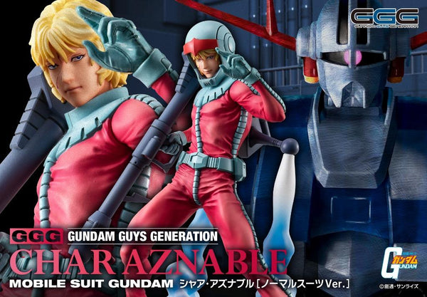 Z(ONLINESALES等通知現貨)No:832420 <Price$999> #馬沙·亞斯洛布 (駕駛服Ver)=GundamGuys Generation (GGG)-MegaHouse【現貨 PVC】4535123832420