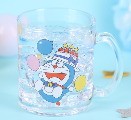 Z(ONLINESALES等通知現貨)No:000037 <Price$150> #哆啦A梦 誕生日限定 玻璃杯=Doraemon【現貨 其他】