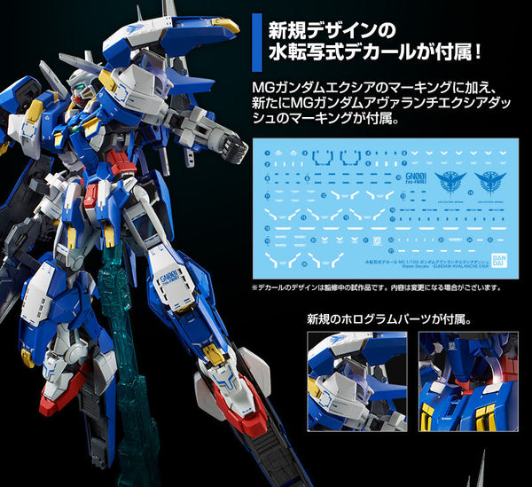 SheetNo:37567 <OrderPrice$515> #GN-001/hs-A01D EXIA高達雪崩突進型 (再販)=MG 機動戦士高達OOV戰記 模型