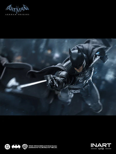 訂貨碼:89241 <訂價$558> #(免手續費)蝙蝠俠:阿卡漢起源=1/12 Batman:Arkham Origins Collectibler 可動Figure